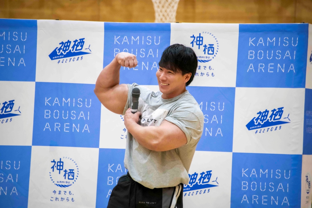 ボディービルダーの横川さん